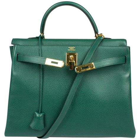 green hermes kelly bag|hermes kelly bag 40cm.